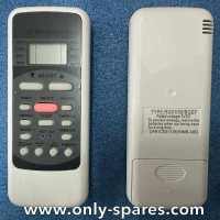 Remote control RG51/55/BGEF for air conditioner Zanussi ZACS/I-07/09/12HS/N1 
