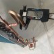 Heat exchanger (condenser) for outdoor unit of split system Zanussi ZACS/I-12HPF/A17/N1_OUT 