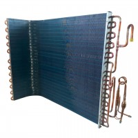 Heat exchanger (condenser) for outdoor unit of split system Zanussi ZACS-12HPF/A17/N1 