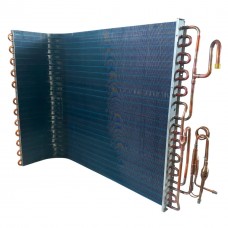 Heat exchanger (condenser) for outdoor unit of split system Zanussi ZACS-12HPF/A17/N1 