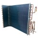 Heat exchanger (condenser) for outdoor unit of split system Zanussi ZACS-12HPF/A17/N1 