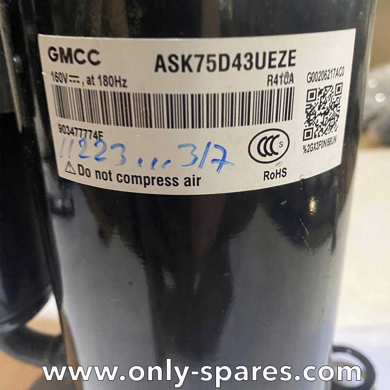 Компресор inverter ASK75D43UEZE для кондиціонера Shuft SFTI-09HN1_18Y