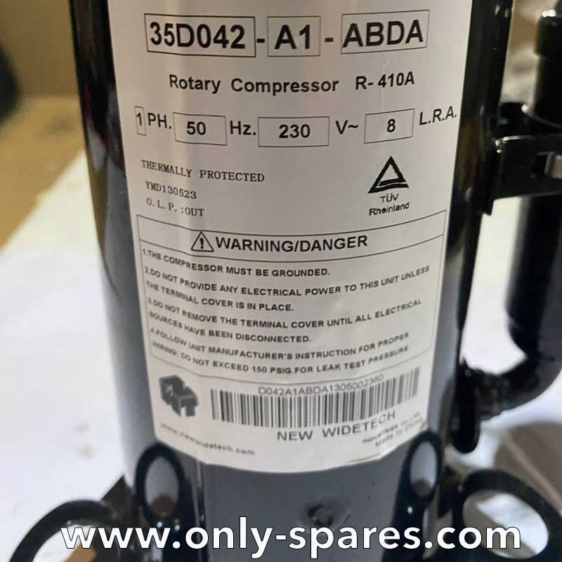 On-off compressor 35D042-A1-ABDA Ballu BDH 30 dehumidifier (2012)