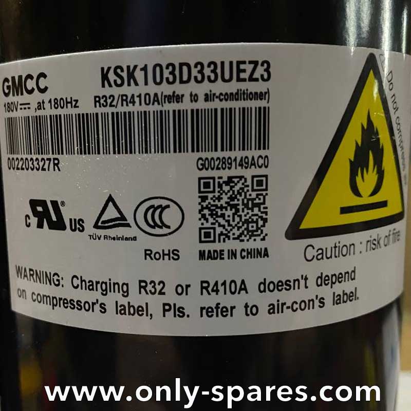 Компресор inverter KSK103D33UEZ3 для кондиціонера Electrolux EACS_I-12HAT_N3_20Y