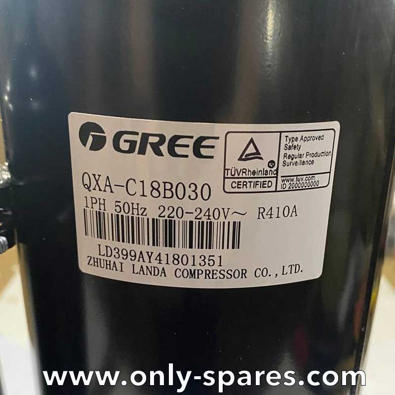 Компресор on-off QXA-C18B030 для кондиціонера Electrolux EACS-18HL