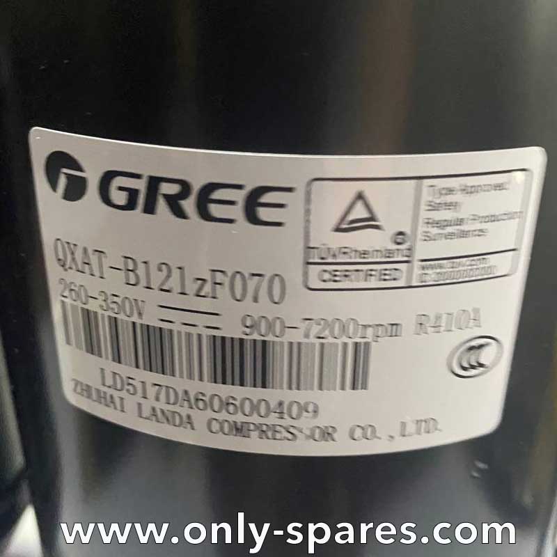 Компресор inverter QXAT-B121ZF070 для кондиціонера Electrolux EACS/I-18HVI/N3