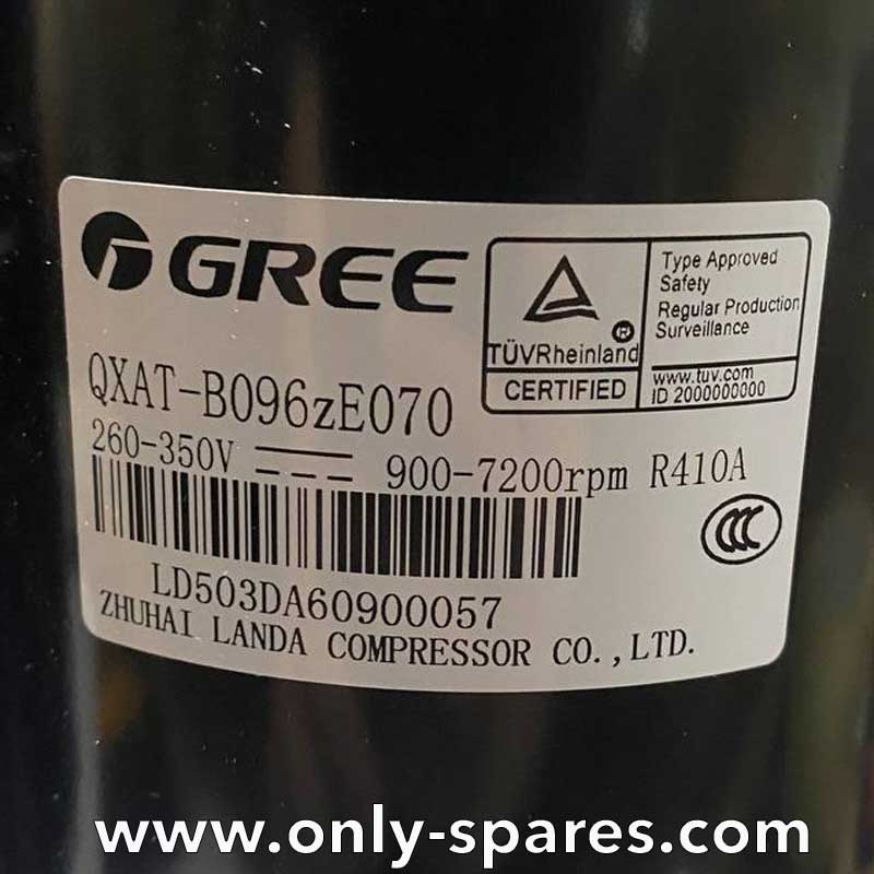 Компресор inverter QXAT-B096ZE070 для кондиціонера Electrolux EACS/I-12HVI/N3