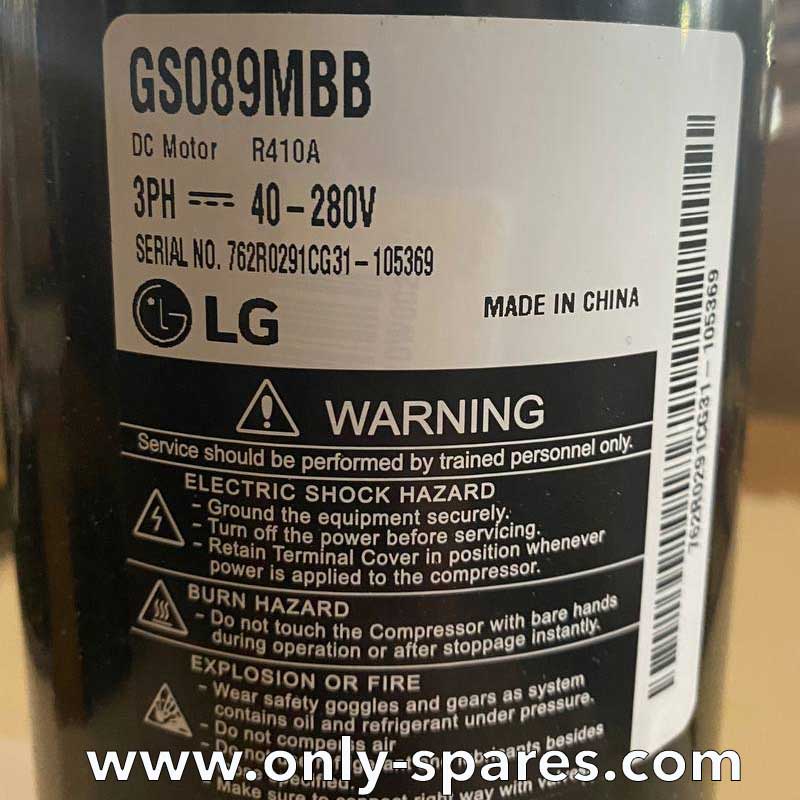 Компресор inverter GS089MBB для кондиціонера Ballu BSLI-09/12HN1/EE/EU/18Y