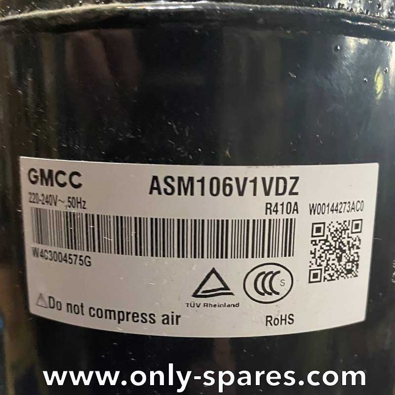 Компресор on-off ASM106V1VDZA для кондиціонера Electrolux EACS-09HAT/N3